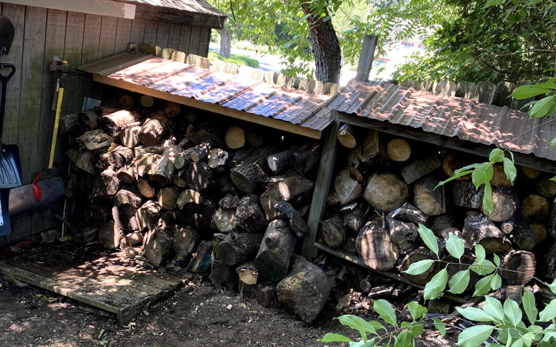 #Techito para la leña!