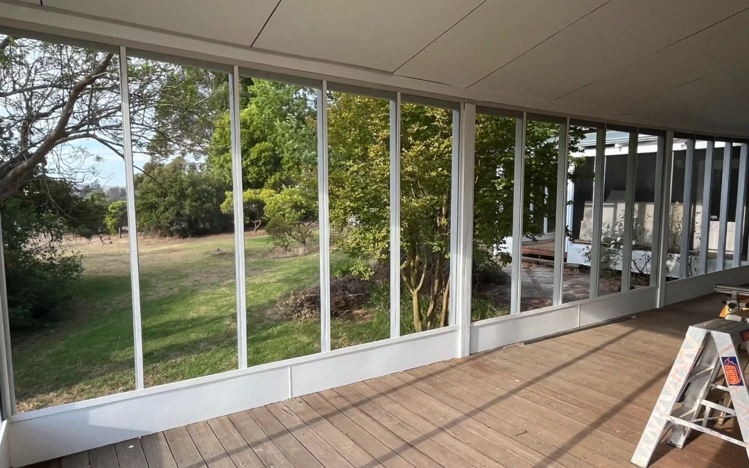 Veranda Fly Screen Installation